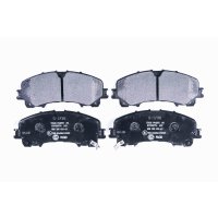 Brake pad set, front brake disc HELLA PAGID for INFINITI...