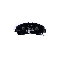 Brake pad set with wear warning 15.8 mm HELLA for NISSAN...