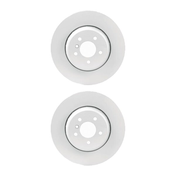 2 Brake Discs internally ventilated Ø 75 mm 30 mm HELLA for BMW 5 Series