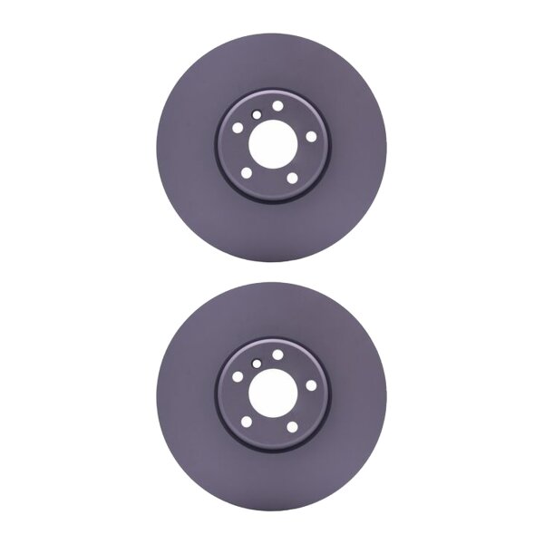 2 Brake Discs internally ventilated Ø 75 mm 36 mm HELLA for BMW 7 Series