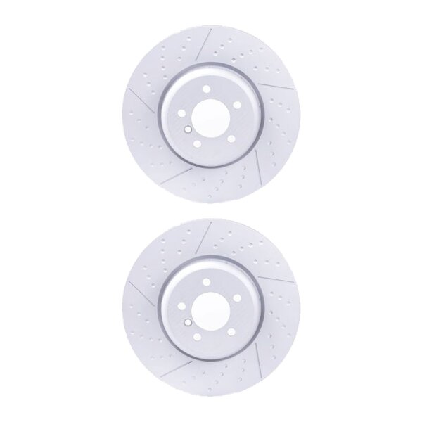 2 Brake Discs two-piece Ø 79 mm 30 mm HELLA suitable for e.g. BMW 3 Series