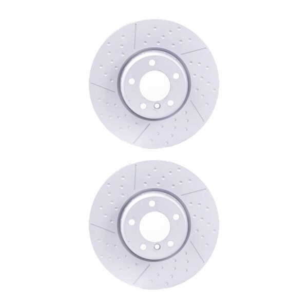2 Brake Discs internally ventilated Ø 79 mm 30 mm HELLA for BMW 1 Series
