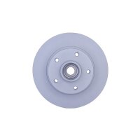 Rear brake disc HELLA PAGID for RENAULT FLUENCE