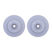 2 Bremsscheiben voll Ø 50,2 mm 8 mm HELLA passend...