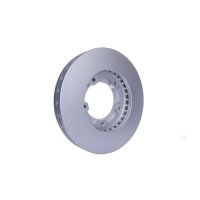 2 Brake Discs internally ventilated Ø 110 mm 40 mm HELLA for FUSO CANTER