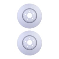 2 Brake Discs internally ventilated Ø 63.5 mm 28...