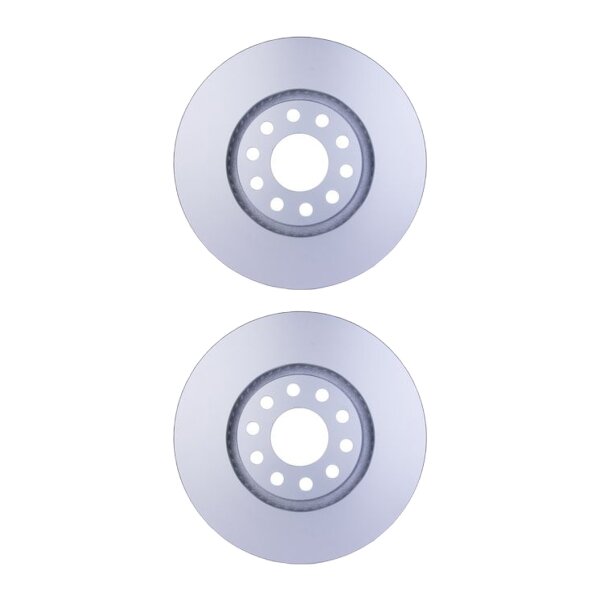 2 Brake Discs externally ventilated Ø 68 mm 30 mm HELLA suitable for AUDI A8