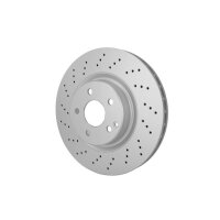 Bremsscheibe vorne HELLA für MERCEDES E-KLASSE
