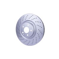 2 Brake Discs internally ventilated Ø 67 mm 36 mm HELLA suitable for e.g. MB SL