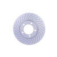 Brake disc left front HELLA PAGID for PORSCHE 718 BOXSTER