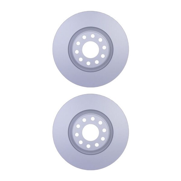 2 Brake Discs internally ventilated Ø 68 mm 30 mm HELLA for e.g. AUDI A6