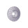 2 Brake Discs perforated Ø 67 mm 32 mm HELLA suitable for e.g. MB E-CLASS