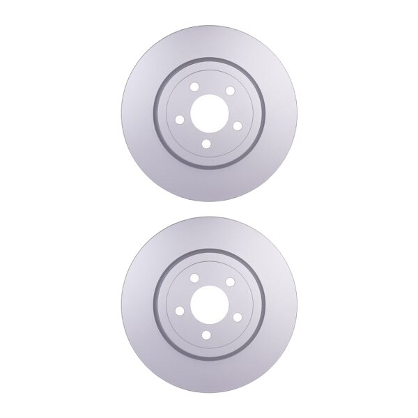 2 Brake Discs internally ventilated Ø 72.6 mm 28 mm HELLA for CHRYSLER 300C