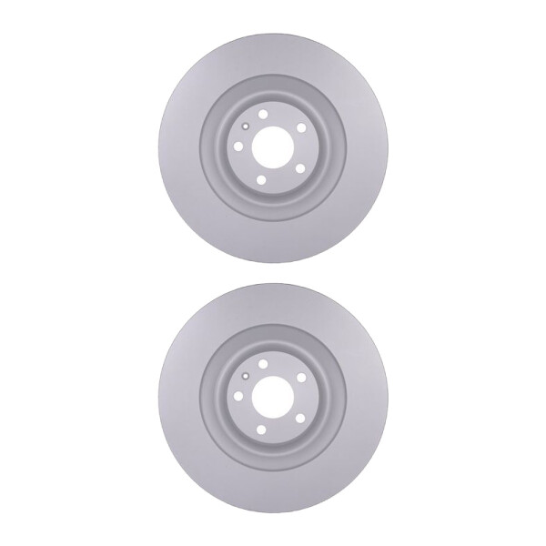 2 Brake Discs internally ventilated Ø 68 mm 36 mm HELLA fits AUDI A8