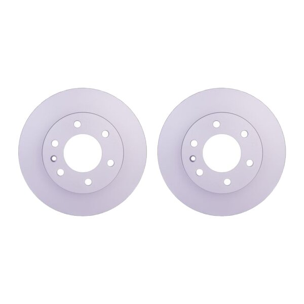 2 Brake Discs internally ventilated Ø 85 mm 28 mm HELLA for e.g. MB SPRINTER