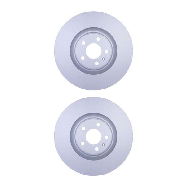 2 Brake Discs internally ventilated Ø 68 mm 34 mm HELLA for e.g. AUDI A6