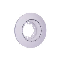 2 Brake Discs internally ventilated Ø 120 mm 28 mm HELLA for e.g. MB SPRINTER