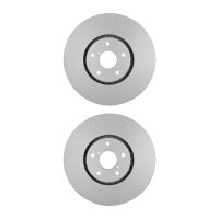 2 Brake Discs externally ventilated Ø 62 mm 30 mm...