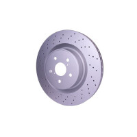 2 Brake Discs internally ventilated Ø 62 mm 30 mm HELLA fits LEXUS IS