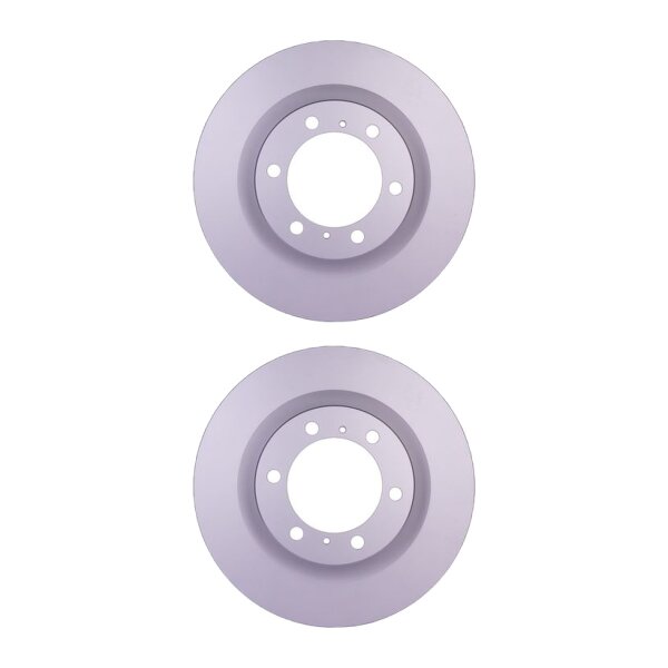 2 Brake Discs internally ventilated Ø 108 mm 32 mm HELLA for e.g. TOYOTA LAND