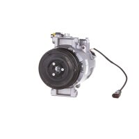 Klimakompressor 12 V Ø 100 mm MAHLE passend für u.a. AUDI A8
