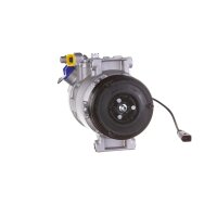 Klimakompressor 12 V Ø 100 mm MAHLE passend für u.a. AUDI A8