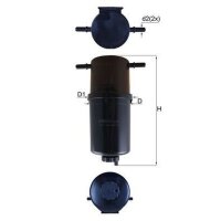 Kraftstofffilter Leitungsfilter MAHLE für VW CRAFTER...