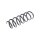 Suspension Spring Front Axle Coil Spring TRISCAN fits BMW 5 Series