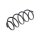 Suspension Spring Front Axle Coil Spring TRISCAN for CITROËN DS3 and others