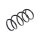 Suspension Spring Front Axle Coil Spring TRISCAN for DACIA LOGAN and others