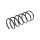 Suspension Spring Front Axle Coil Spring TRISCAN for HYUNDAI i10