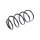Suspension Spring Front Axle Coil Spring TRISCAN for HYUNDAI i20