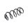 Suspension Spring Front Axle Coil Spring TRISCAN for AUDI A4 and others