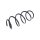Suspension Spring Front Axle Coil Spring TRISCAN fits KIA RIO