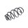 Suspension Spring front axle coil spring TRISCAN for e.g. OPEL INSIGNIA