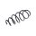 Suspension Spring Front Axle Coil Spring TRISCAN for e.g. OPEL ZAFIRA