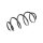 Suspension Spring Front Axle Coil Spring TRISCAN for CITROËN DS5 and others