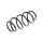 Suspension Spring Front Axle Coil Spring TRISCAN for SAAB 9-3