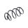 Suspension Spring Front Axle Coil Spring TRISCAN for AUDI A1 and others