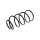 Suspension Spring Front Axle Coil Spring TRISCAN for VOLVO C30 and others