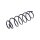 Suspension Spring Rear Axle Coil Spring TRISCAN for ALFA ROMEO GIULIETTA