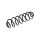 Suspension Spring Rear Axle Coil Spring TRISCAN suitable for AUDI A4