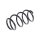 Suspension Spring Front Axle Coil Spring TRISCAN for SEAT LEON