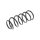 Suspension Spring Rear Axle Coil Spring TRISCAN for KIA VENGA and others