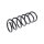 Suspension Spring Rear Axle Coil Spring TRISCAN for VOLVO S60