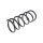 Suspension Spring Rear Axle Coil Spring TRISCAN for VOLVO V60
