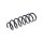 Suspension Spring Front Axle Coil Spring TRISCAN fits BMW 5 Series