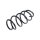 Suspension Spring Front Axle Coil Spring TRISCAN fits AUDI Q3