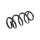 Suspension Spring front axle coil spring TRISCAN for AUDI A7 and others