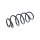 Suspension Spring Front Axle Coil Spring TRISCAN for MAZDA CX-5
